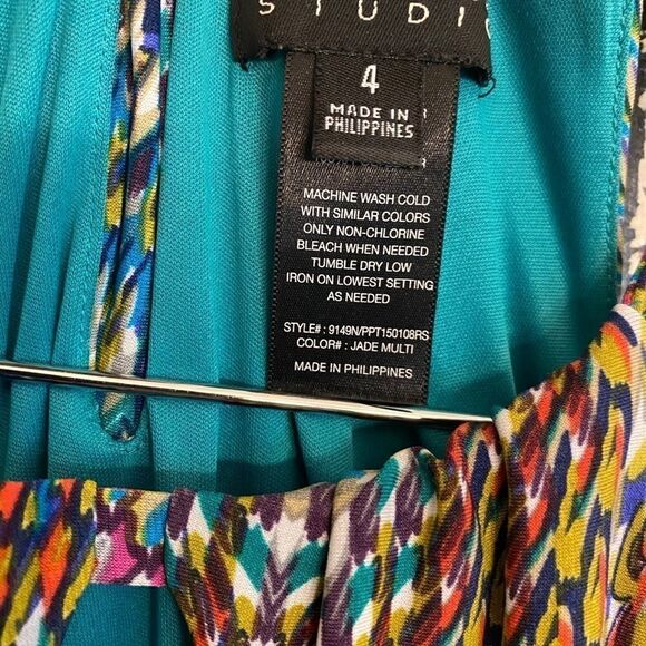 Women’s Elegant Enfocus  Studio peephole top maxi dress. Size 4. EUC. - Picture 5 of 7